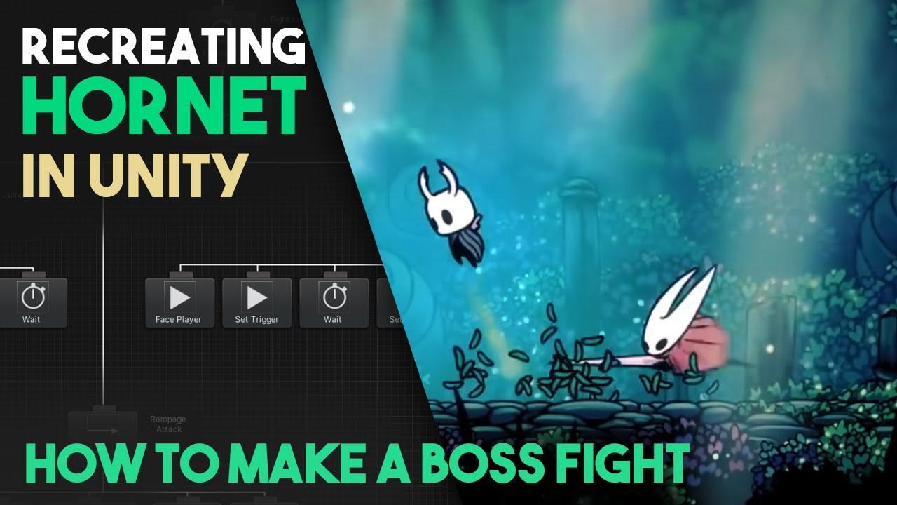 Recreating the HORNET Boss Fight in UNITY using Behavior Trees