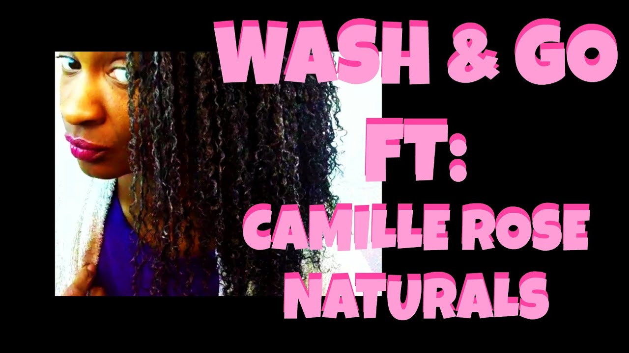 Natural Hair: Wash & Go Ft: Camille Rose Curl Love & Curl Maker! Review/Demo