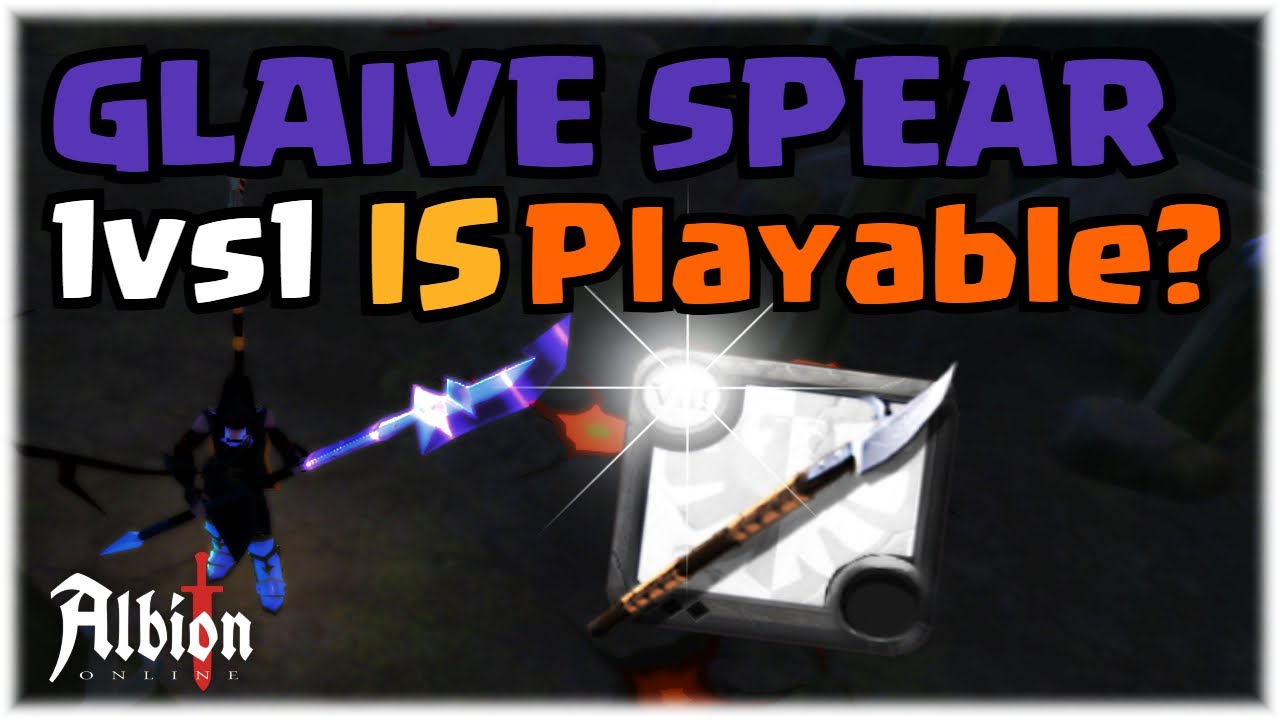 Glaive Spear Is Playable ?🤔 - Albion Online PvP - Corrupted Dungeons