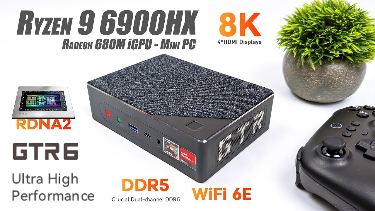 Finally! We Have A Powerful Ryzen 9 6900HX Mini PC! Hands On With The All New GTR6