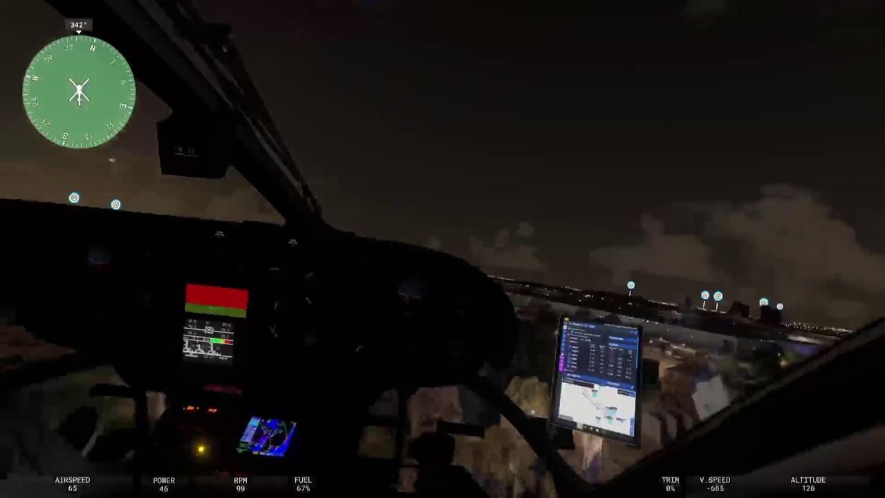 MSFS 2024 PS5 Thrustmaster T. Flight Hotas Testing