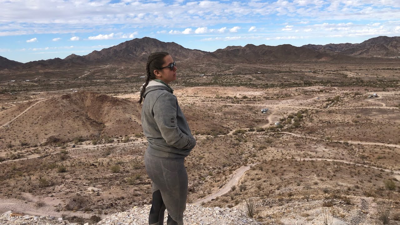 Quartzite AZ side-by-side ATV rental from Split Rail RV Park. Mines and steep hills.