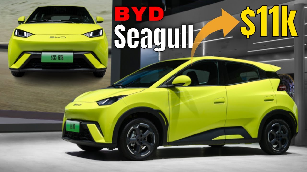 BYD Seagull Small Electric Car Starts at $11K