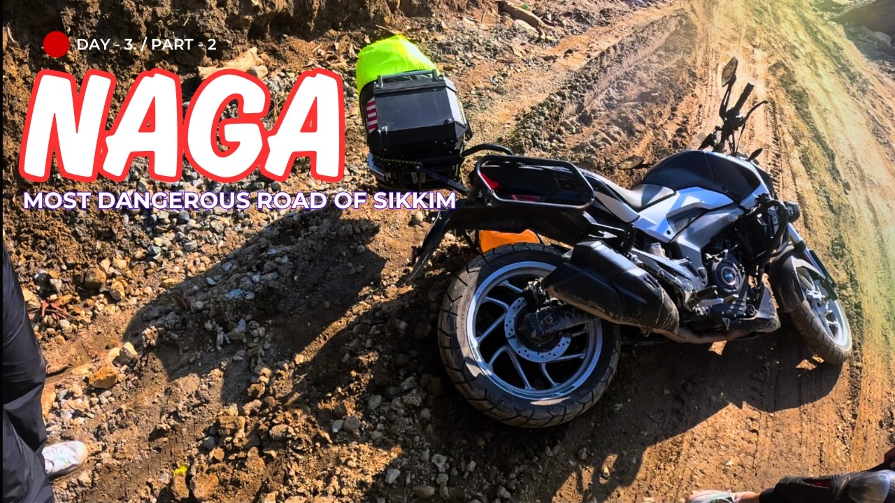 Big FALL !! যেটার ভয় পাচ্ছিলাম সেটাই হলো// GANGTOK TO LACHUNG /NAGA ROAD NORTH SIKKIM - PART -2