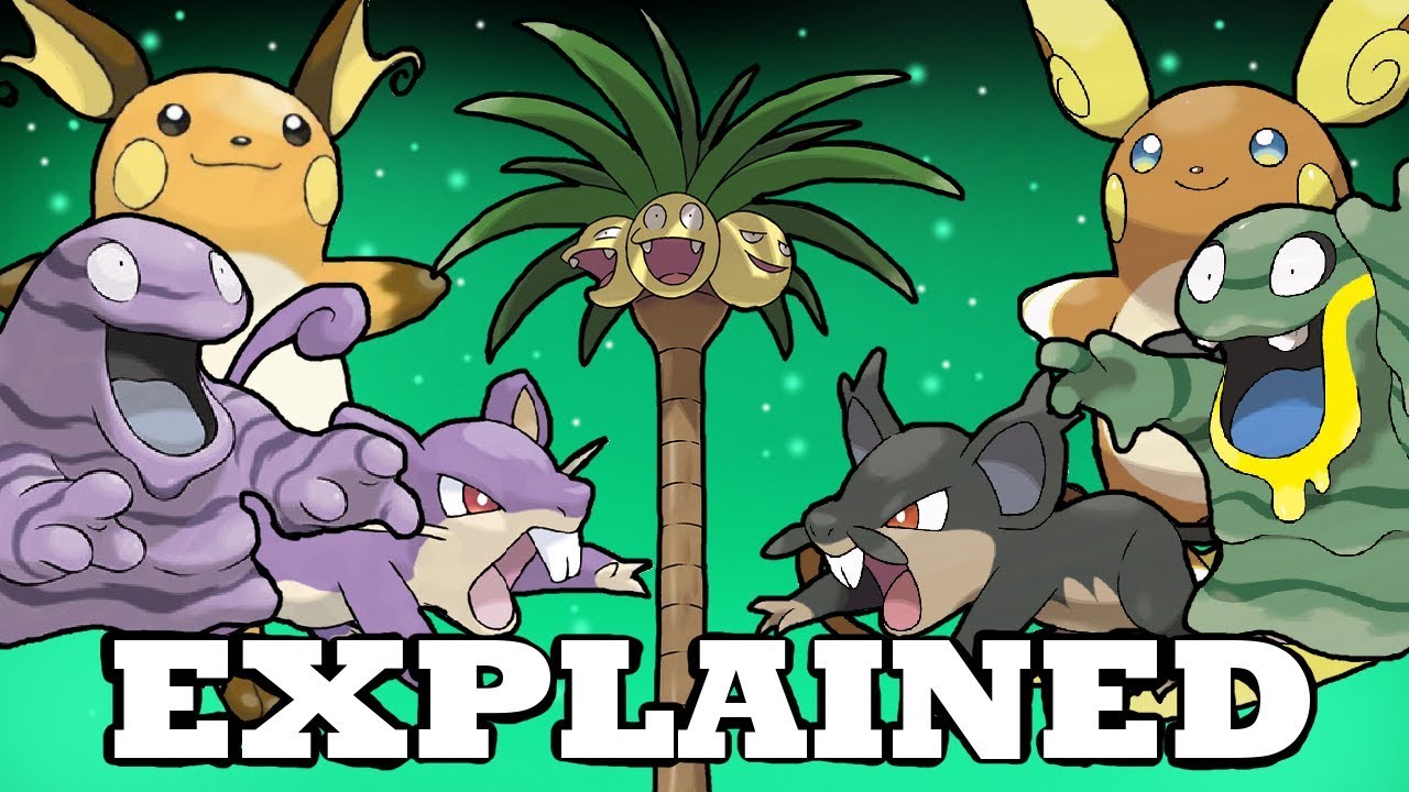 Pokemon Alolan Forms EXPLAINED