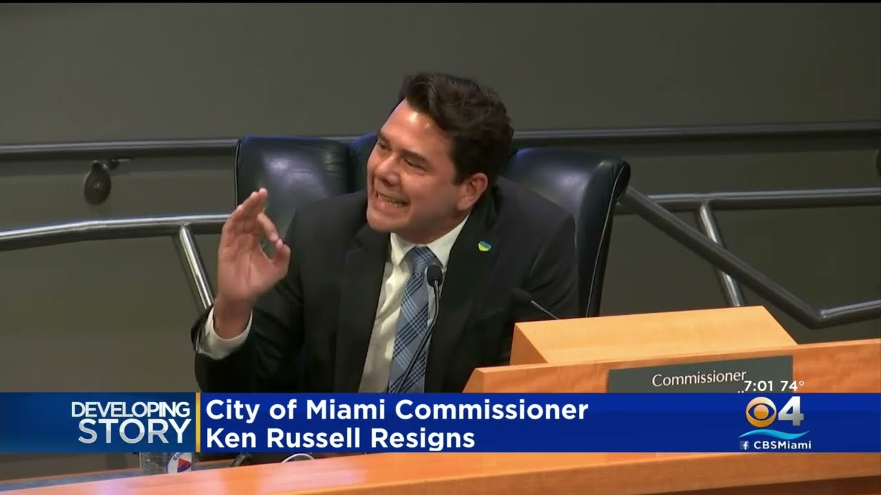 Miami Commissioner Ken Russell Resigns During Meeting