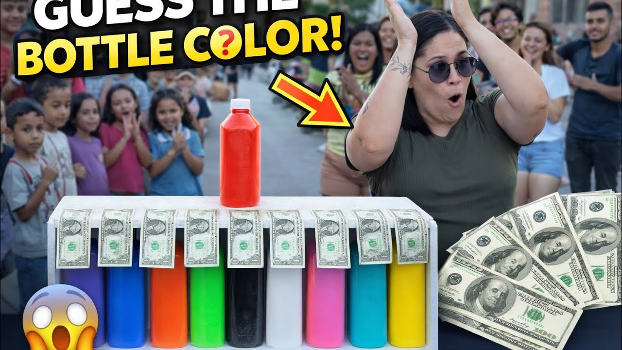 Guess the Bottle Color 💥 | One Choice, Big Surprise! 😱💰