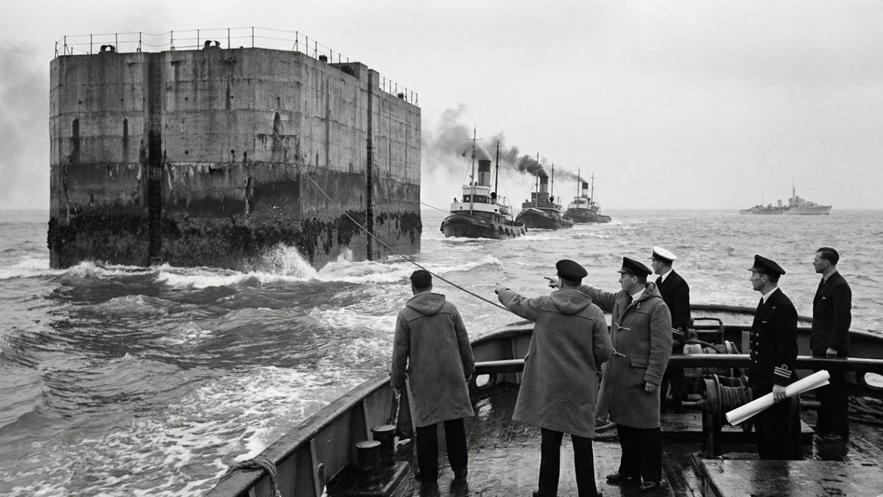 How One British Civilian’s “Impossible” Mulberry Idea Made D-Day Supplies Flow Without Ports