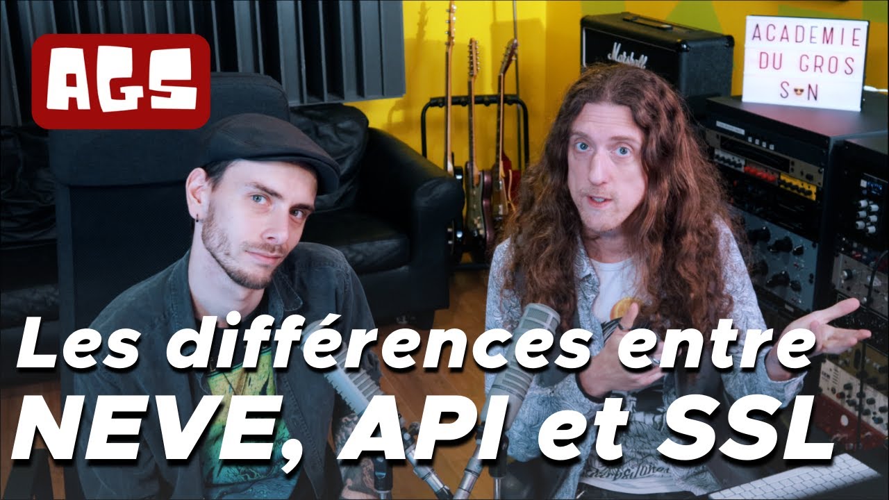 Les différences entre NEVE, API et SSL - des couleurs de l'audio