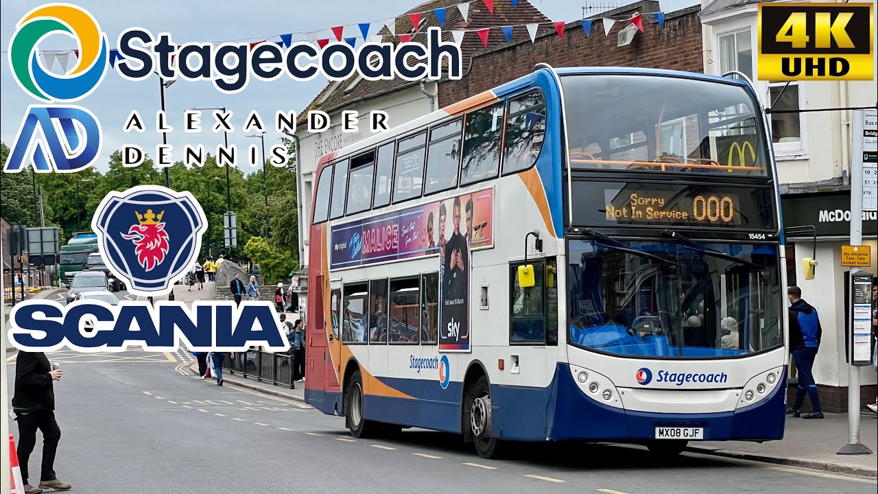 [Stagecoach Midlands: X18 Coventry to Stratford-upon-Avon via Warwick] ADL Enviro400 Scania N230UD