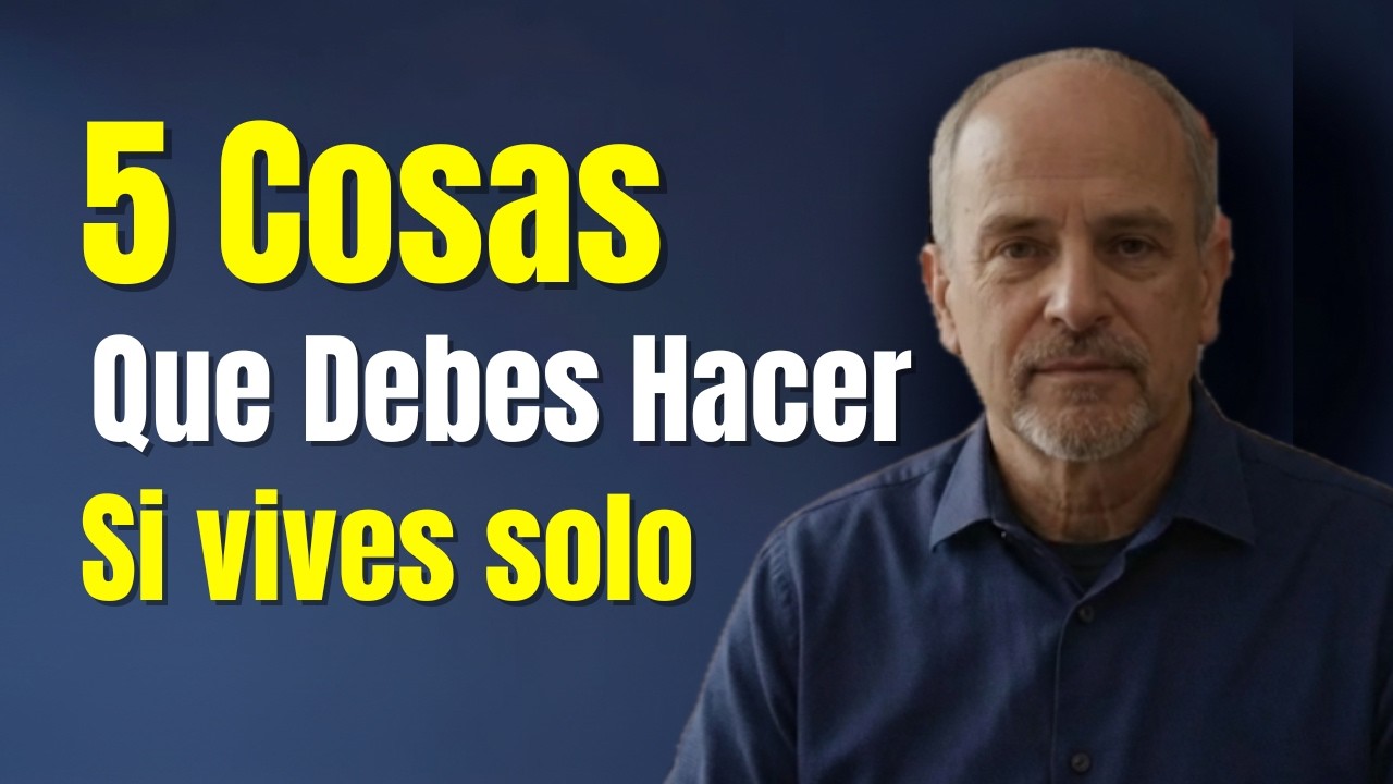 Vivir solo, pero NUNCA sentirse solo: Mis 5 mejores consejos