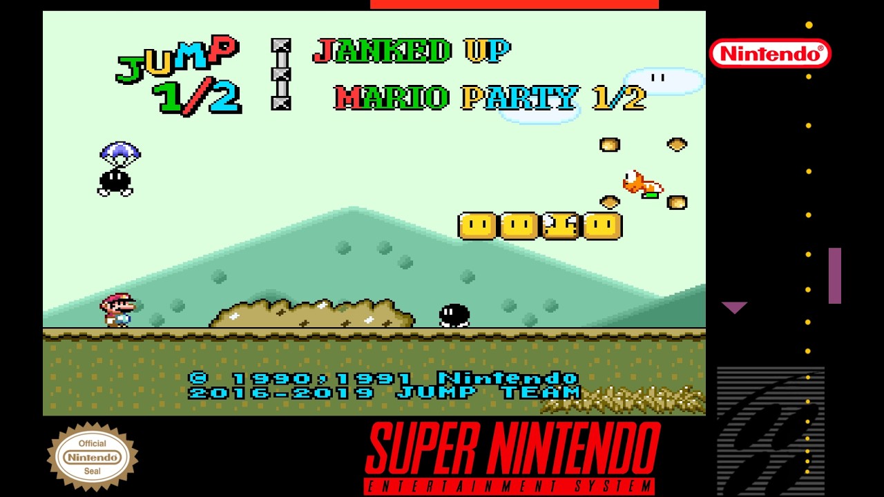 JUMP½ (V1.01) (2016-2019) | Прохождение | SMW Romhack