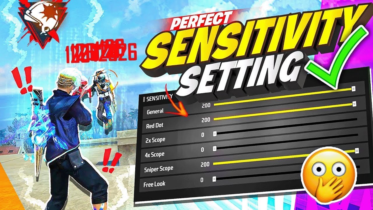 Free Fire Wires Hit Sub Sensitivity Settings 2026 | 100% Headshot Trick | Best Sensitivity For All