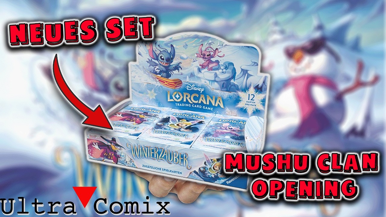Wir ÖFFNEN das NEUE Lorcana Set 11 // Display OPENING