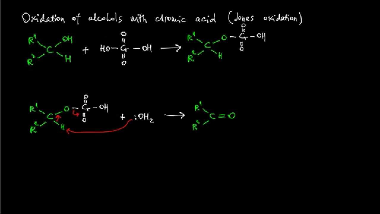 A02. Jones oxidation (reaction mechanism)