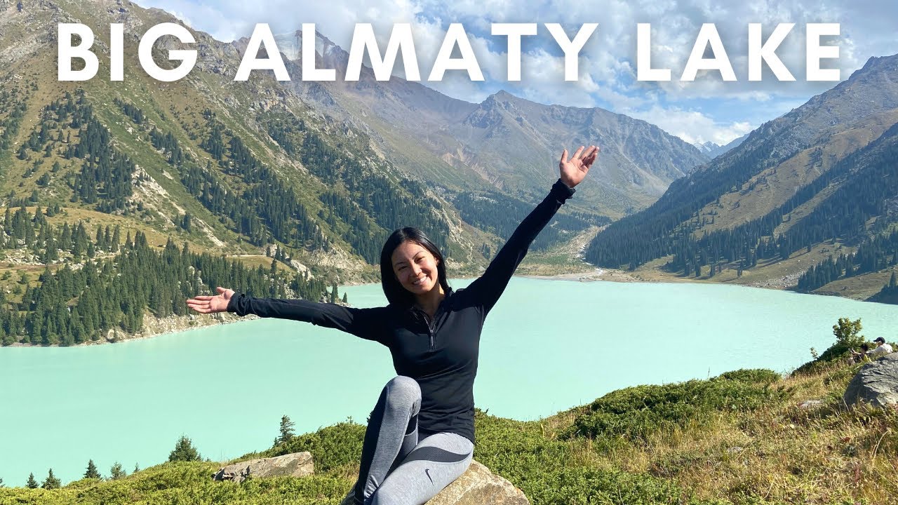 HIKING TO BIG ALMATY LAKE! | Almaty Travel Vlog