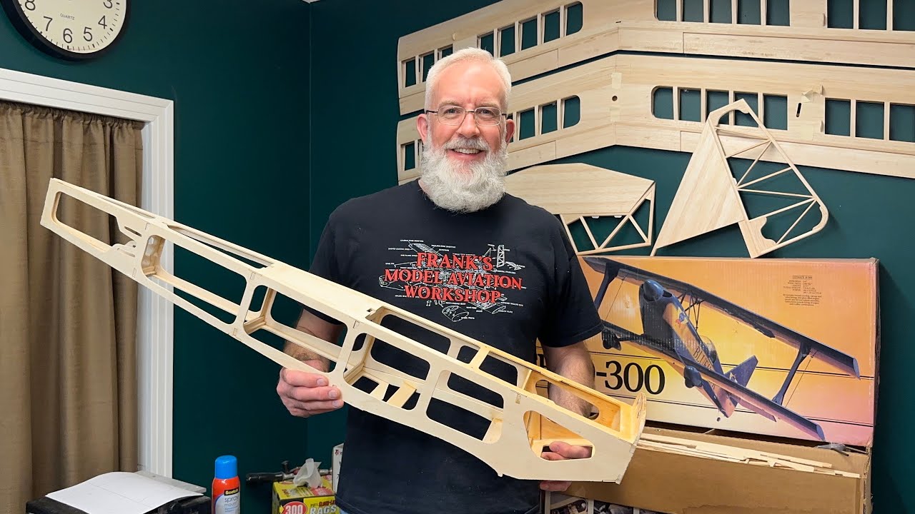 Carl Goldberg Ultimate 10-300 Biplane Build: Part 17 (Fuselage Build: Part 1)