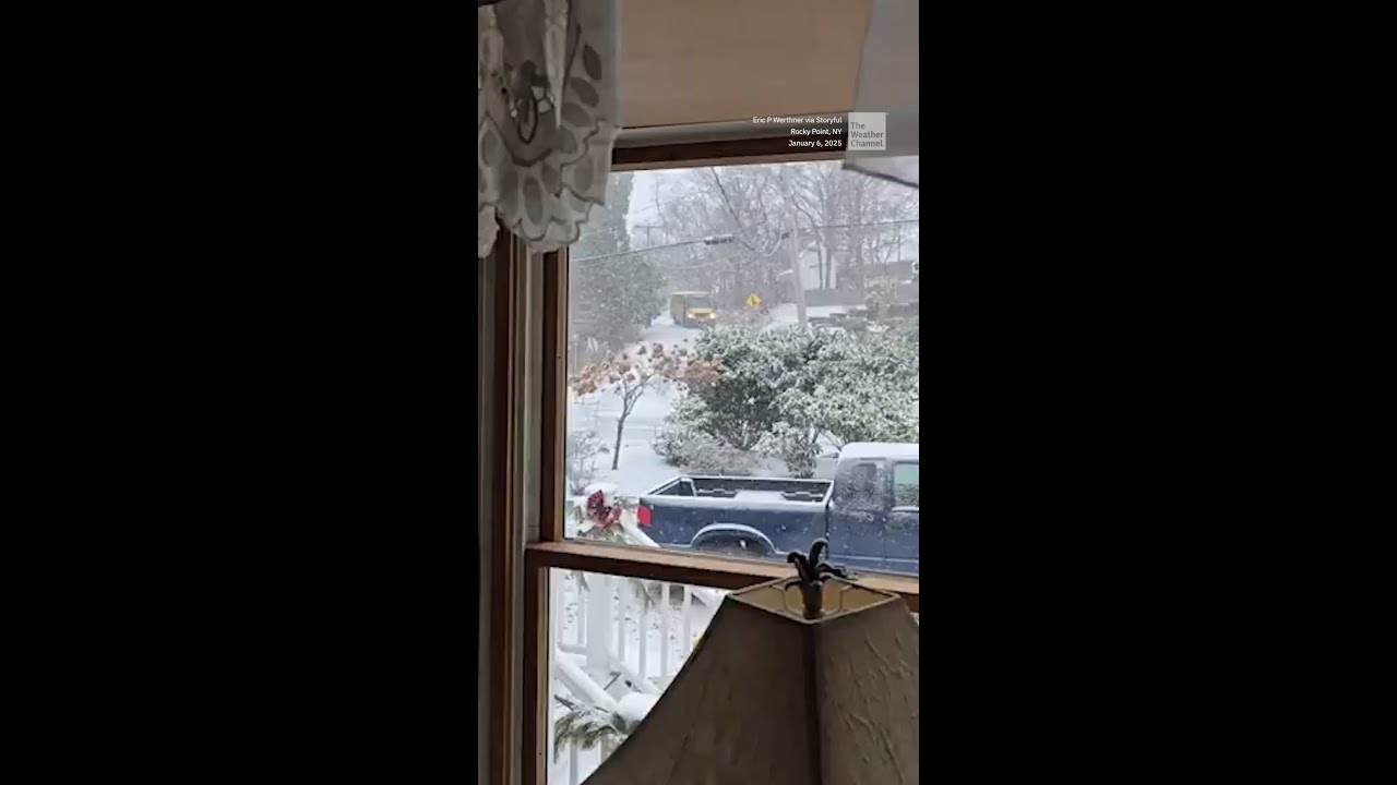 School Bus Slides Into Winter Nightmare