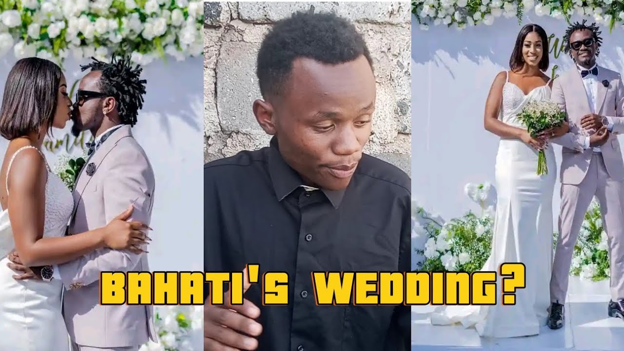 BAHATI AND DIANA MARUA WEDDING ❤❤❤😂😂😂