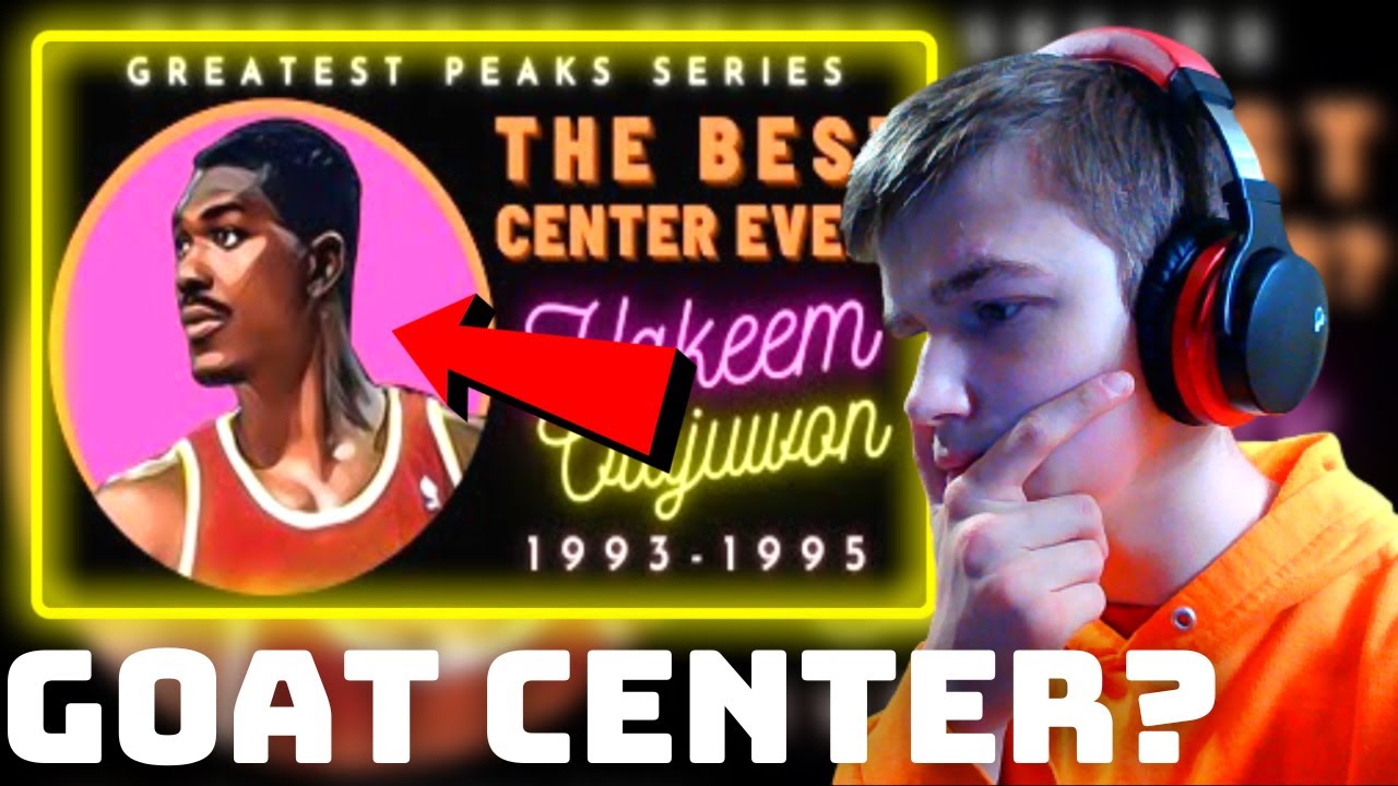 Teenager Reacts to Hakeem Olajuwon | Greatest Peaks (Thinking Basketball)