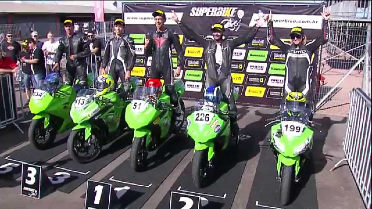SBK 2015 2ª etapa - Velopark - RS - Copa Kawasaki Ninja 300 corrida na íntegra