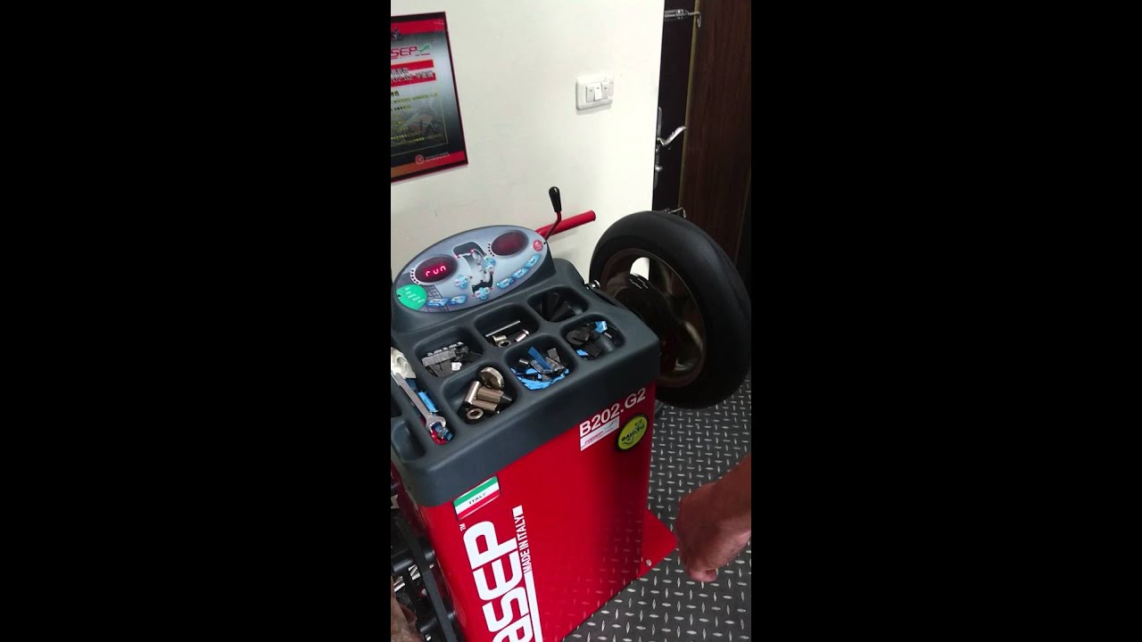 義大利 fasep B202 G2 MOTO 最新三點式測量平衡機