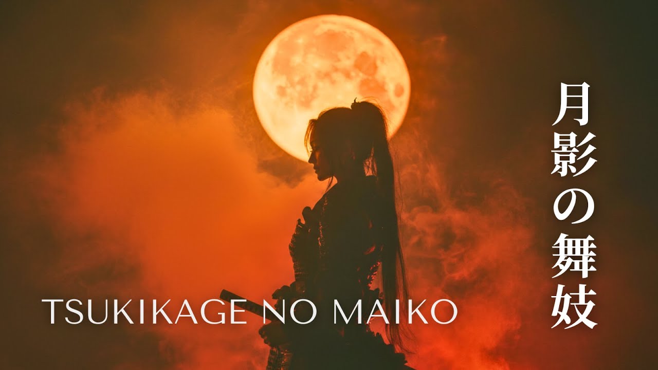 月影の舞妓 (Tsukikage no Maiko) - Moonlit Geisha Reverie