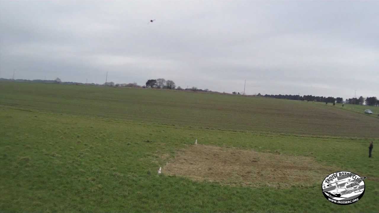 mulitcoptere Gaui 500X Vol Trex 700 benzin