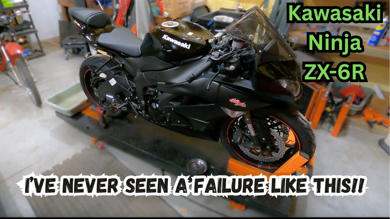 ( Kawasaki Ninja ZX-6R )This Failure Almost Left Him Stranded