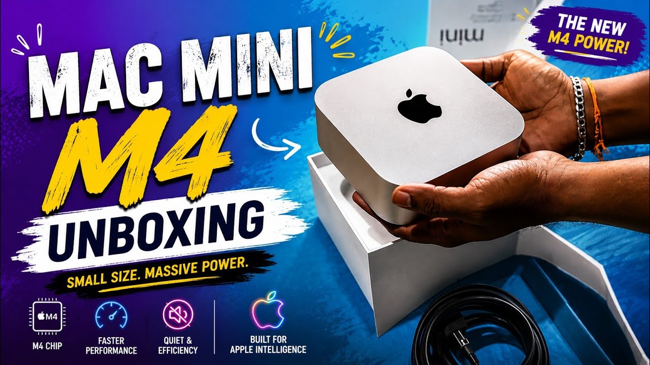 Mac mini m4 unboxing | silambu Nalmani | tamil