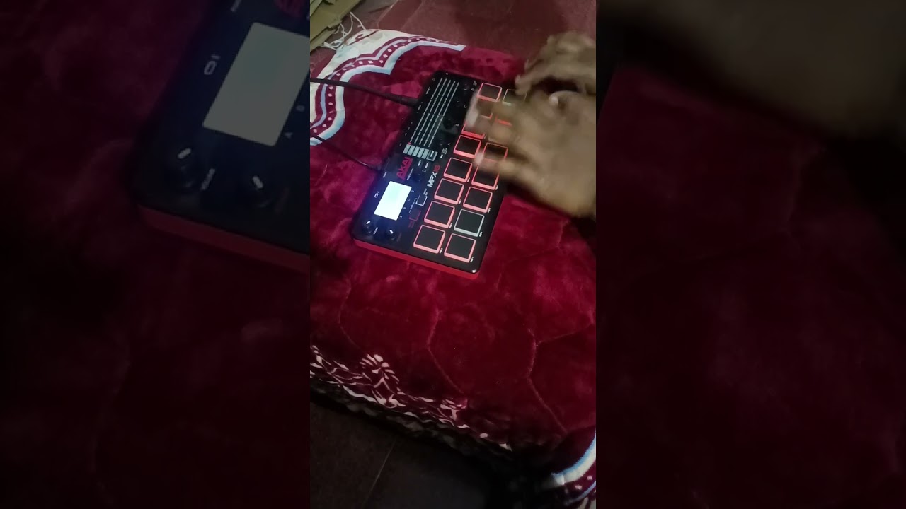 #Akai MPX 16# -6/8 Tap hand playing