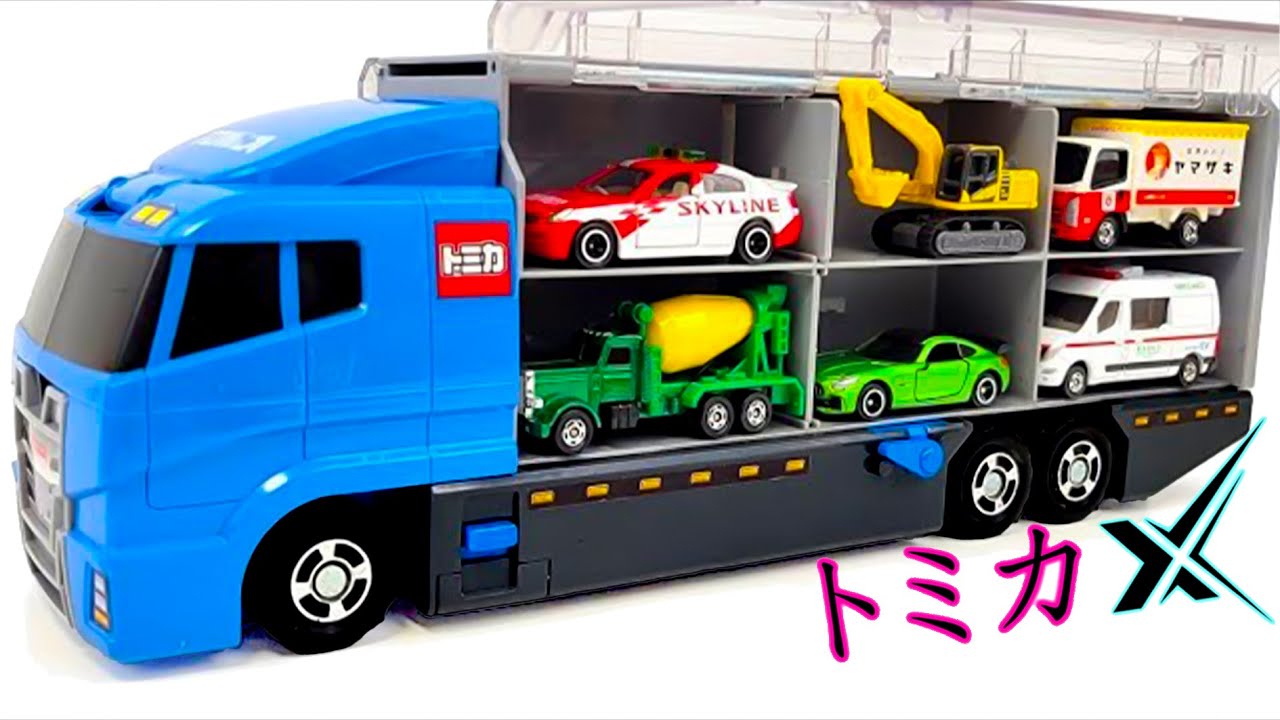 [トミカ]☆世界の高級な車のミニカーを開封してコンボイへ収納☆ホンダ sprunki｜Tomica 