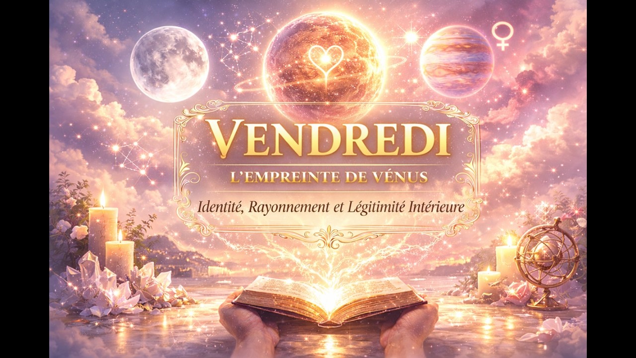 Le jour de naissance – Vendredi : L’empreinte de Vénus, amour et valeur intérieure
