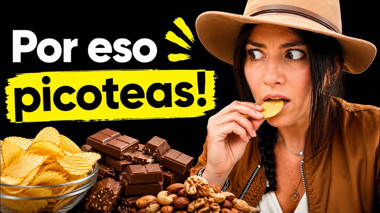 No tienes HAMBRE, pero comes igual… esto es lo que te pasa 🧠💥 (4 razones y cómo solucionarlas)