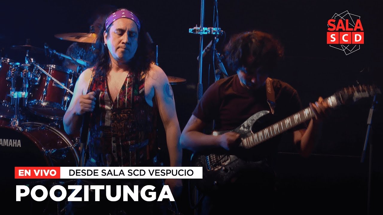 Poozitunga | EN VIVO en Sala SCD Vespucio - 22.09.17