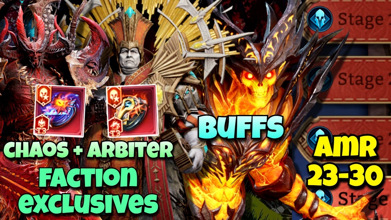 HUGE Forerunner Update! Final Faction Rings Huge Buffs AMR 23-30 Abyss 2 SOON?! | Watcher of Realms