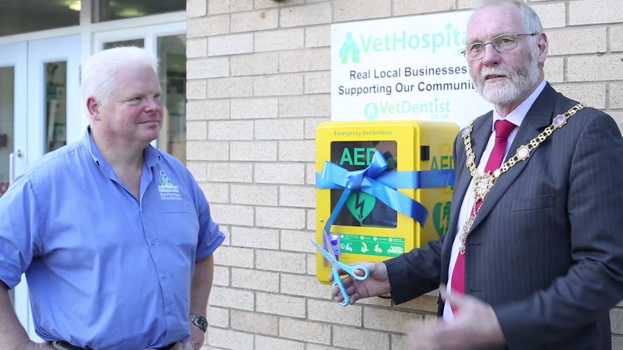 Community Defibrillator at VetHospital