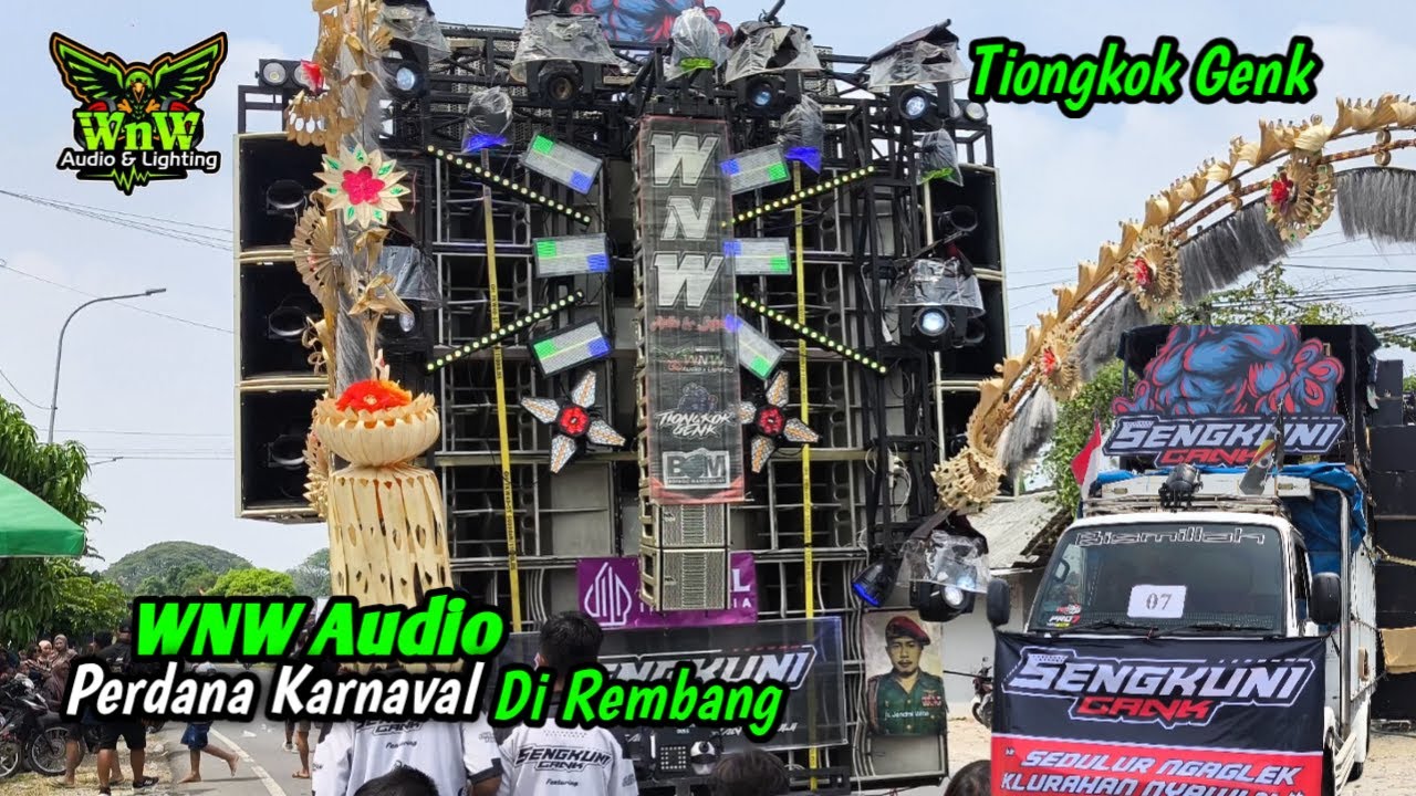WNW Audio Blitar ❗Perdana Karnaval Di Rembang, Seperti Gedung Berjalan ❗