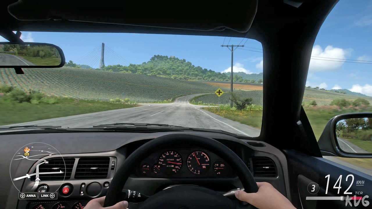 Forza Horizon 5 - Nissan Skyline GT-R V-Spec 1997 - Cockpit View Gameplay (XSX UHD) [4K60FPS]