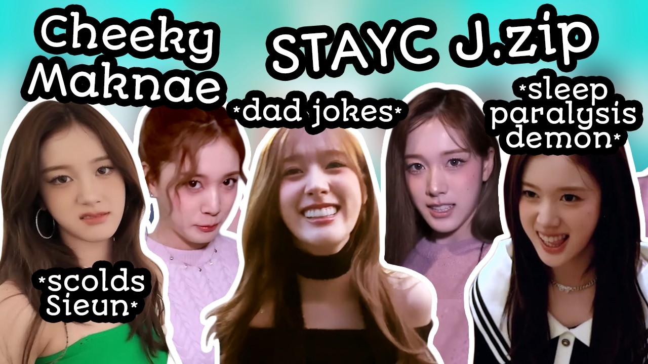 STAYC J.zip (STAYC's Cheeky Maknae) (Cute and Funny Moments)