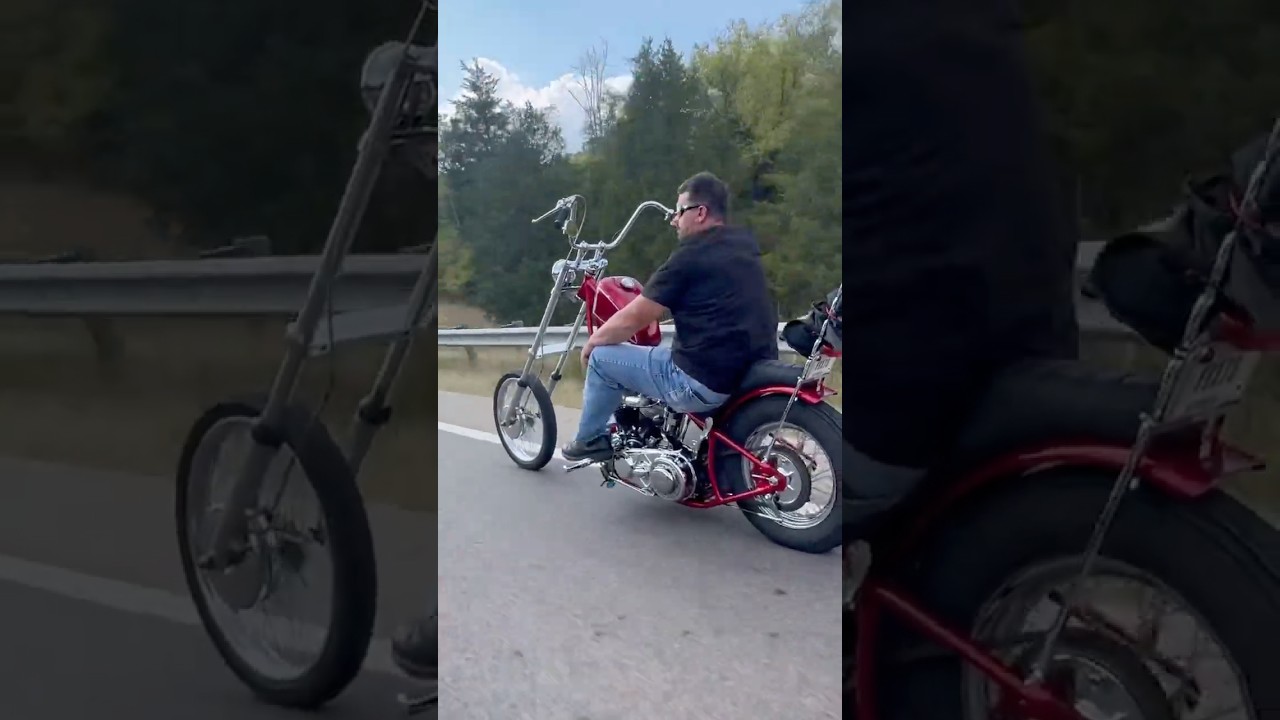 Chopper day with some Shovelheads,panheads and a 