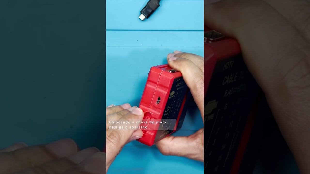 Testador de Cabo HDMI e Rede : A Ferramenta DEFINITIVA! #redes #gaming #tecnologia  #pc
