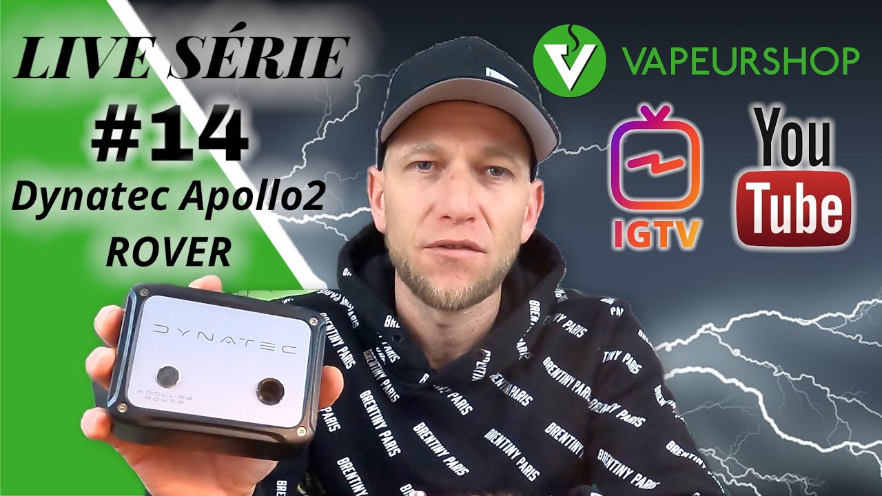 Dynavap Dynatec Apollo2 ROVER chauffage induction portable pour VapCap Live s&eacute;rie #14