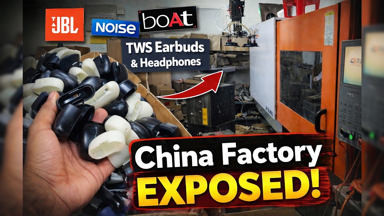 Inside China TWS Factory 🇨🇳 Earbuds, Neckband & Headphones Kaise Bante Hain | JBL boAt Noise Sony