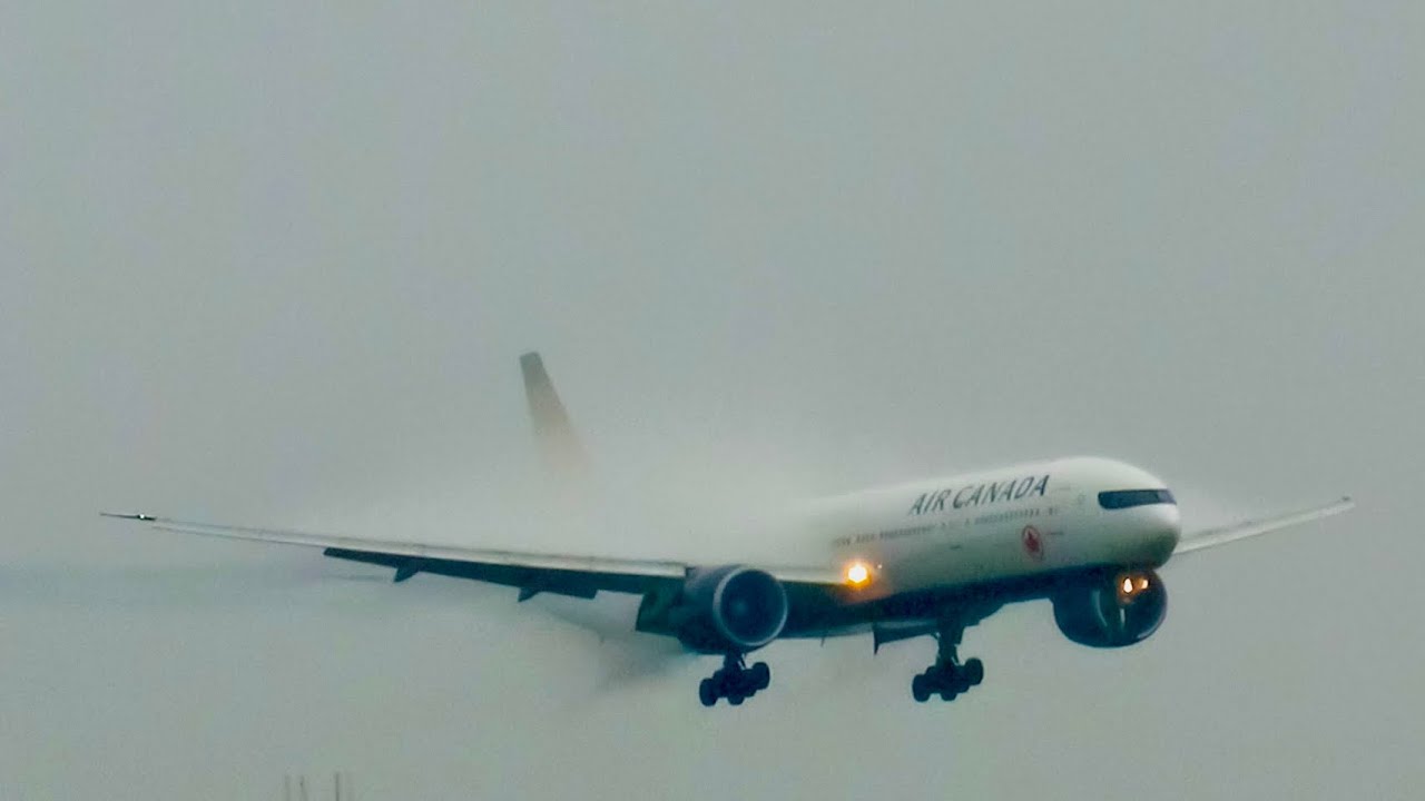 Massive Spray Rain Soaked Takeoffs Landings Spotting TPA