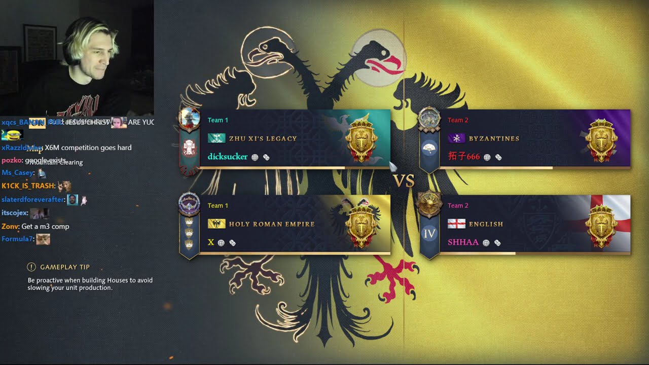 XQC plays more Age Of Empires IV with budhha #6