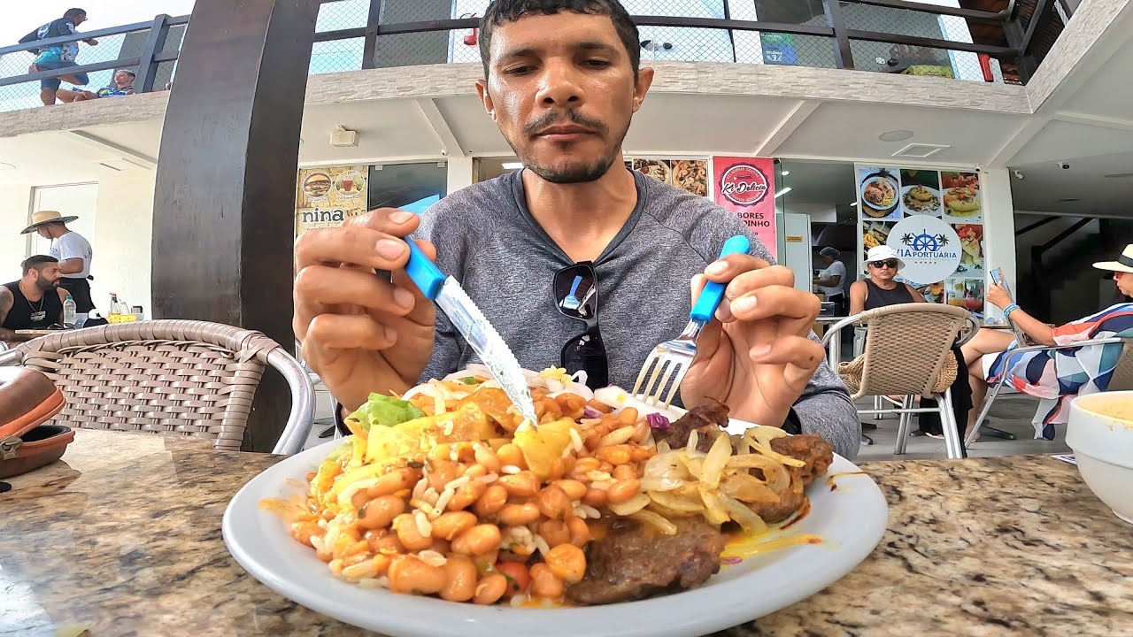 ALMOÇO BARATO EM PORTO DE GALINHAS R$ 25 PERNAMBUCO BRASIL