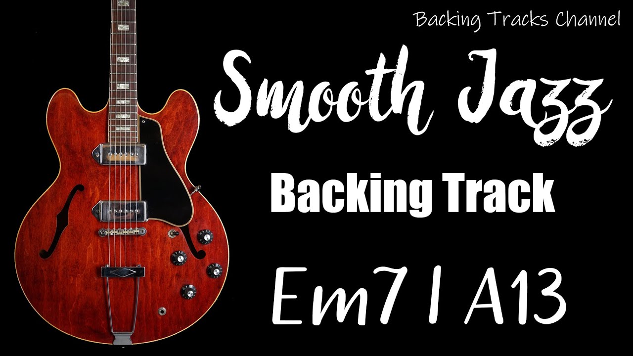 Smooth Jazz & Cool Groove Dorian Backing Track (E minor)