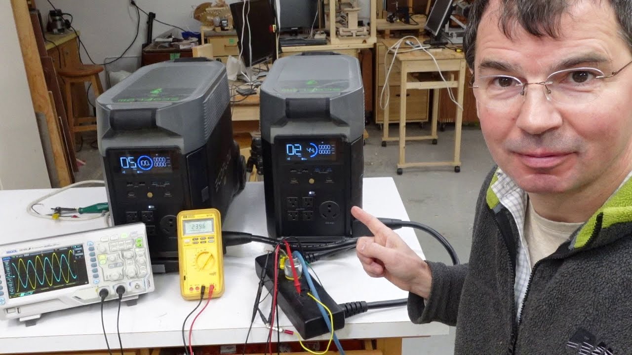 Two 120 volt inverters in series to make 240 volts