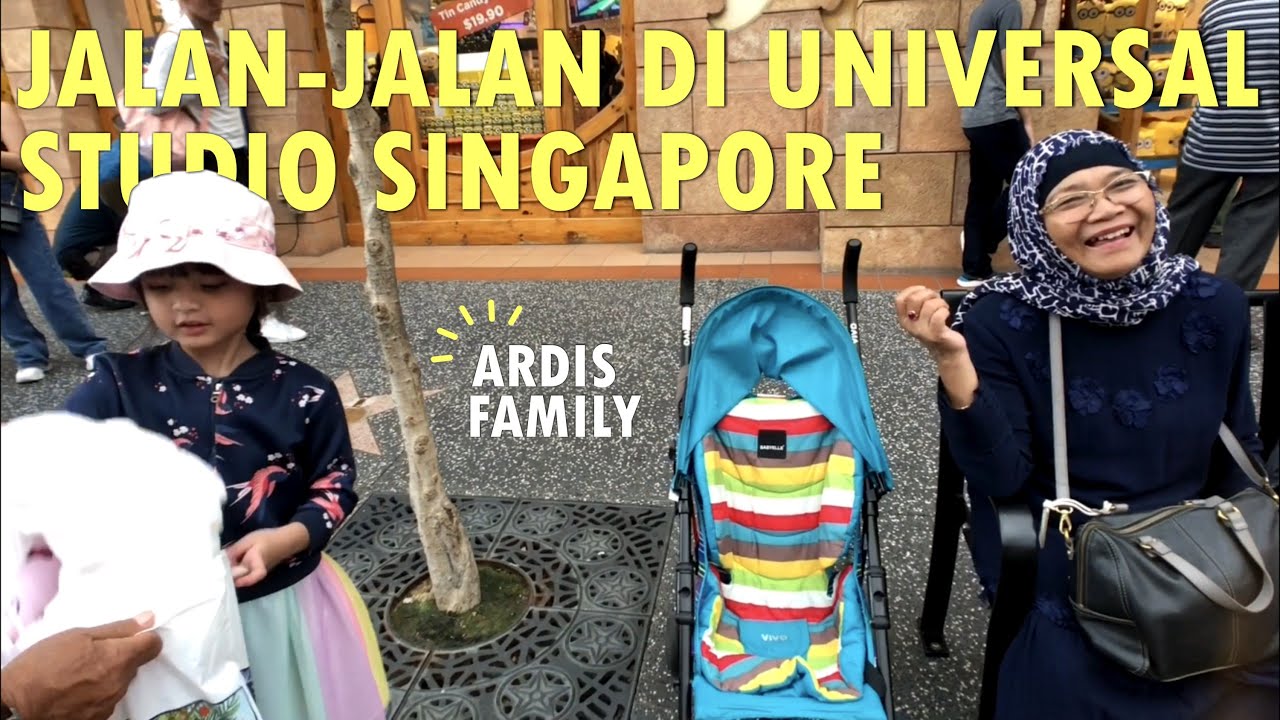 Ardis Family Vlog | Jalan-Jalan di Universal Studio Singapore On Christmas Day 2019